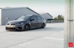 Volkswagen Golf R Estate on Vossen Wheels (VFS-10) 2017 года
